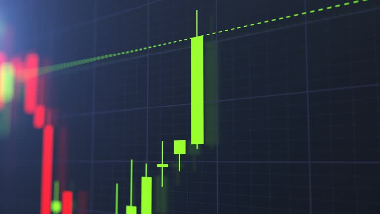 Cryptomarkt stijgt zichtbaar in groene koersgrafie
